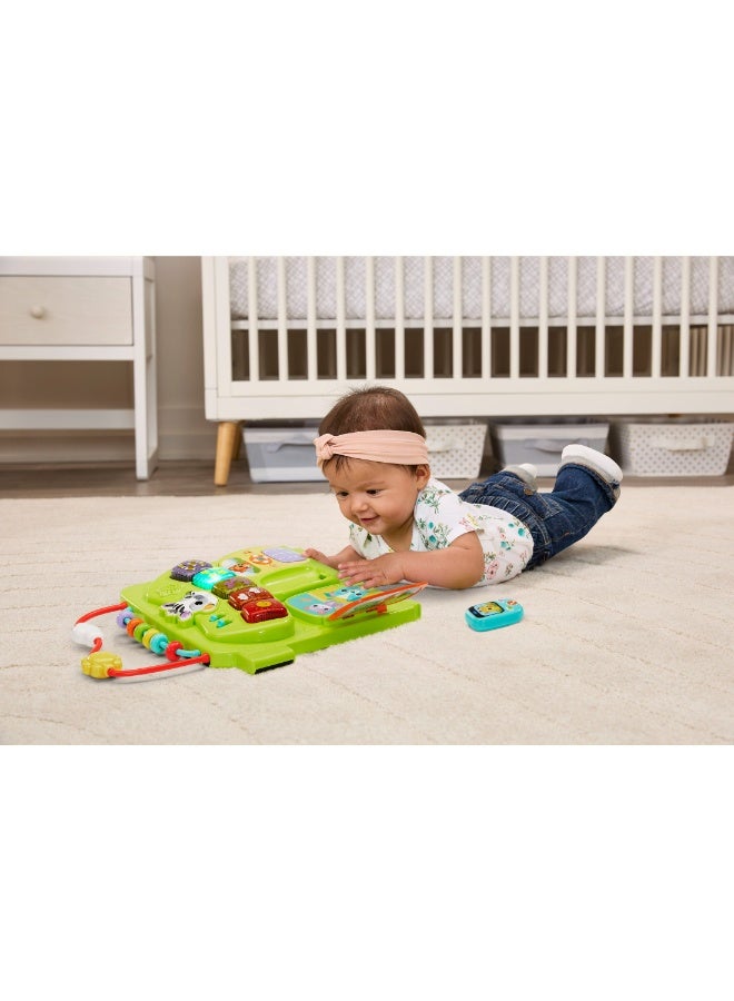 VTech Baby مركز أنشطة VTech Baby 4 في 1 - لعبة تعليمية تفاعلية مع موسيقى، أضواء، عجلة قيادة ومصنف أشكال للأطفال من 3 أشهر فما فوق - Image 5